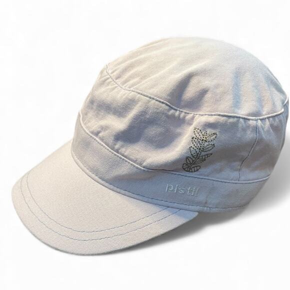 Pistil Ranger Military Cadet Hat Cap Embroidered Leaf Purple Lavender Cotton - Picture 10 of 10